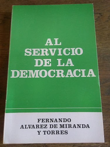 Portada del libro de AL SERVICIO DE LA DEMOCRACIA