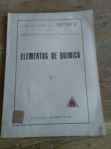 Portada del libro de LECCIONES DE ELEMENTOS DE QUÍMICA PARA LAS ESCUELAS DE FORMACIÓN PROFESIONAL