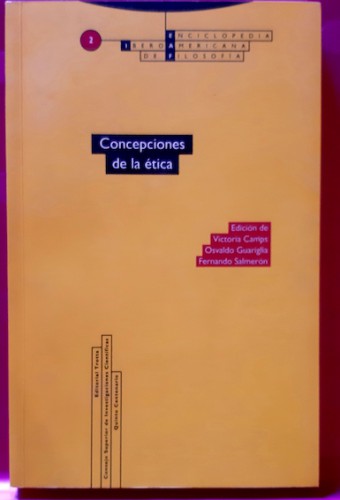 Portada del libro de CONCEPCIONES DE LA ÉTICA