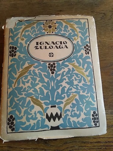 Portada del libro de IGNACIO ZULOAGA