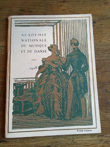 Portada del libro de ACADÉMIE NATIONALE DE MUSIQUE ET DE DANSE. 1928