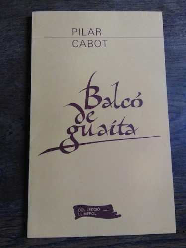 Portada del libro de BALCÓ DE GUAITA