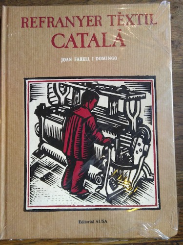 Portada del libro de REFRANYER TÈXTIL CATALÀ