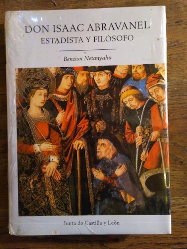 Portada del libro de DON ISAAC ABRAVANEL. ESTADISTA Y FILÓSOFO