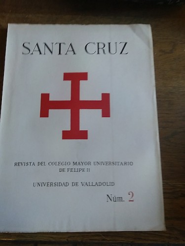 Portada del libro de SANTA CRUZ. Revista del Colegio Mayor Universitario de Felipe II. Núm. 2. Año I