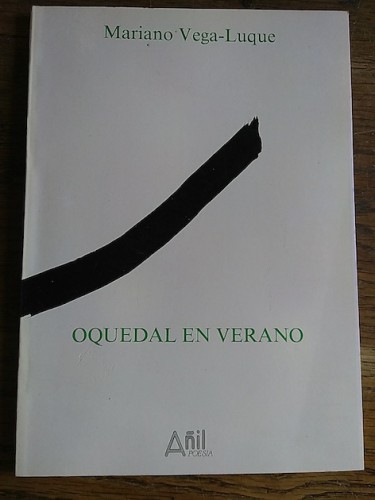 Portada del libro de OQUEDAL EN VERANO