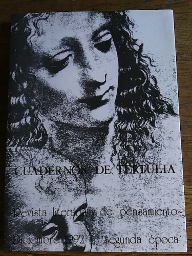 Portada del libro CUADERNOS DE TERTULIA. Revista literaria y de pensamiento