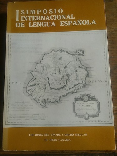 Portada del libro de I SIMPOSIO INTERNACIONAL DE LENGUA ESPAÑOLA. 1978