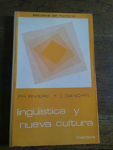 Portada del libro de LINGÜÍSTICA Y NUEVA CULTURA