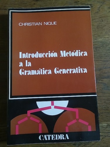 Portada del libro de INTRODUCCIÓN METÓDICA A LA GRAMÁTICA GENERATIVA