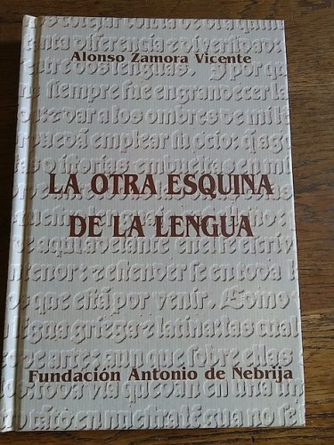 Portada del libro de LA OTRA ESQUINA DE LA LENGUA