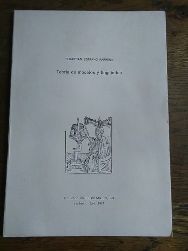 Portada del libro de TEORÍA DE MODELOS Y LINGÜÍSTICO