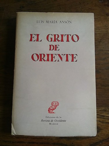 Portada del libro de EL GRITO DE ORIENTE