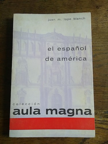 Portada del libro de EL ESPAÑOL DE AMÉRICA