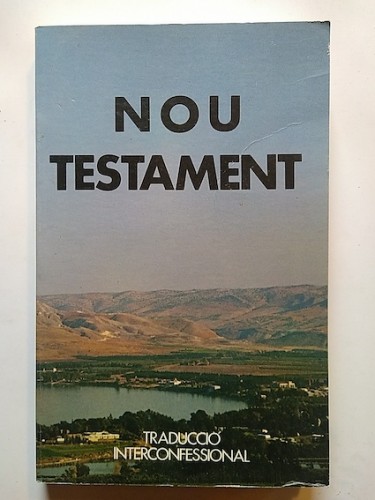 Portada del libro de NOU TESTAMENT. Traducció interconfessional