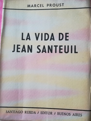 Portada del libro de LA VIDA DE JEAN SANTEUIL