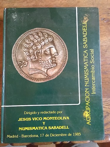 Portada del libro de AGRUPACIÓN NUMISMÁTICA SABADELL INTERCAMBIO SOCIAL, EXPOSICION DE LOTES