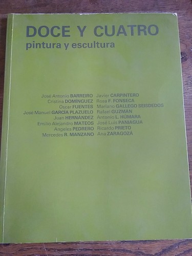 Portada del libro de DOCE Y CUATRO. Pintura y escultura