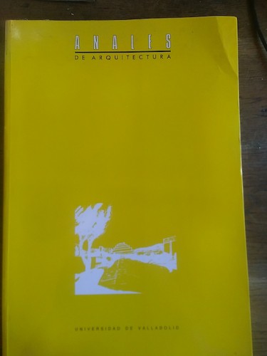 Portada del libro de ANALES DE ARQUITECTURA 3, 1991