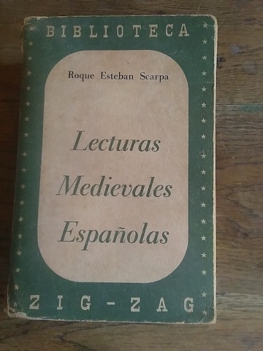 Portada del libro de LECTURAS MEDIEVALES ESPAÑOLAS
