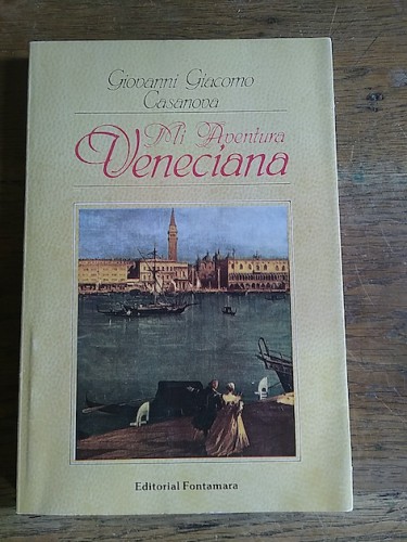 Portada del libro de MI AVENTURA VENECIANA