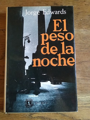 Portada del libro de EL PESO DE LA NOCHE