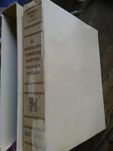 Portada del libro LA MAQUINISTA TERRESTRE Y MARÍTIMA, PERSONAJE HISTÓRICO (1855-1955)