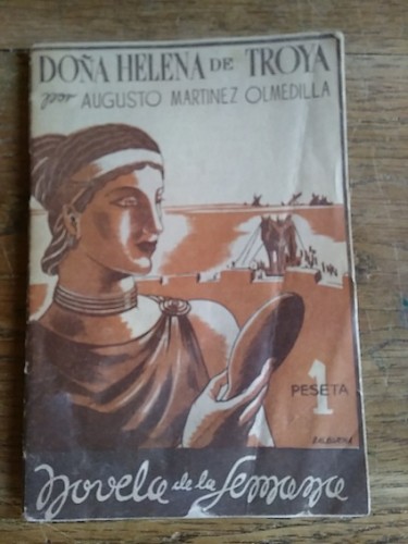 Portada del libro de DOÑA HELENA DE TROYA