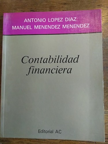 Portada del libro de Contabilidad financiera