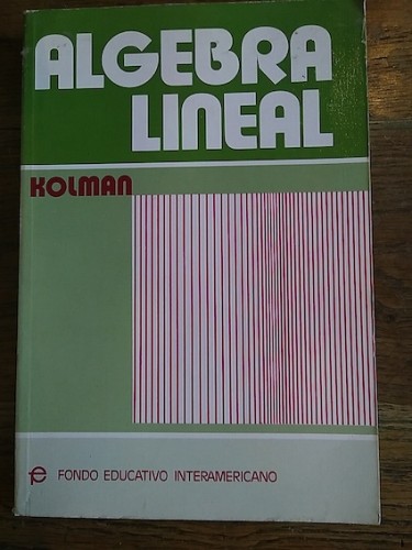 Portada del libro de ÁLGEBRAL LINEAL