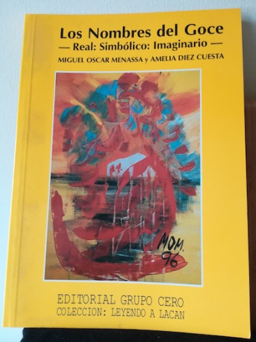 Portada del libro de LOS NOMBRES DEL GOCE. Real: Simbólico: Imaginario