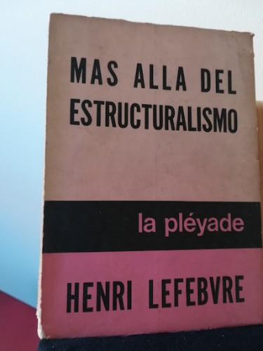 Portada del libro de MAS ALLA DEL ESTRUCTURALISMO