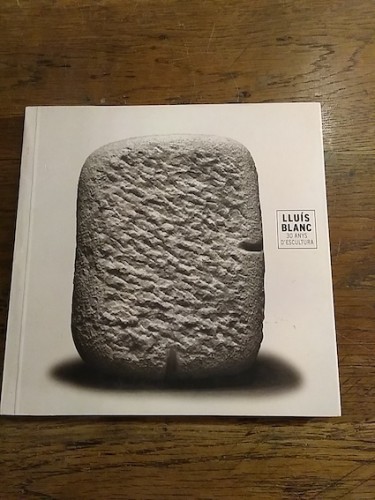 Portada del libro de LLUÍS BLANC. 30 anys d'escultura