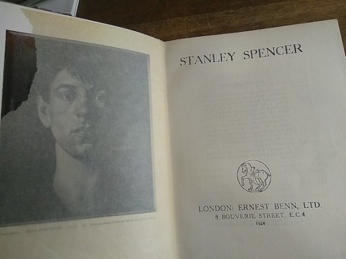 Portada del libro de CONTEMPORRARY BRITISH ARTISTS: STANLEY SPENCER