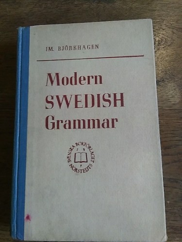 Portada del libro de SWEDISH MODERN GRAMMAR