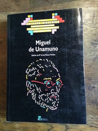 Portada del libro de MIGUEL DE UNAMUNO