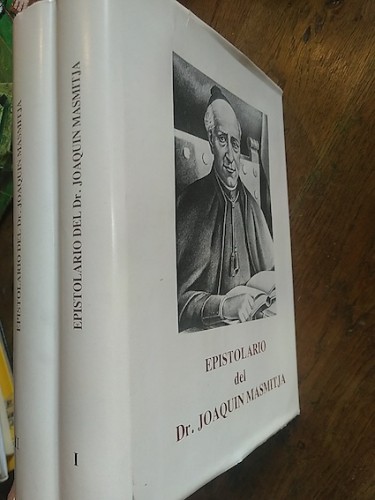 Portada del libro de EPISTOLARIO DEL DR. JOAQUÍN MASMITJA (2 tomos)