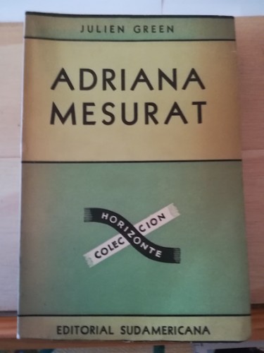 Portada del libro de ADRIANA MESURAT