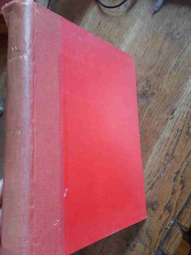 Portada del libro de LA MONTAGNE. Revue du Club Alpin Français, 1935-36. Nos. 266 (février), 267, 268, 270, 274, 276 (février...