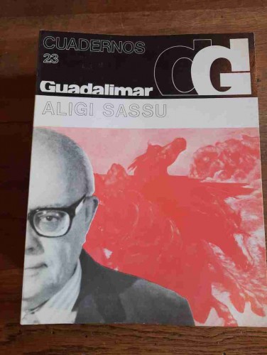 Portada del libro de CUADERNOS GUADALIMAR 23. ALIGI SASSU