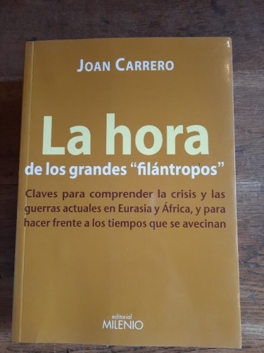 Portada del libro de LA HORA DE LOS GRANDES 