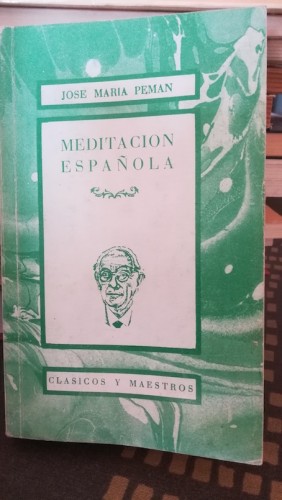 Portada del libro de MEDITACIÓN ESPAÑOLA