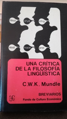 Portada del libro de UNA CRÍTICA DE LA FILOSOFÍA LINGÜÍSTICA