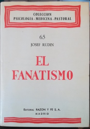 Portada del libro de EL FANATISMO