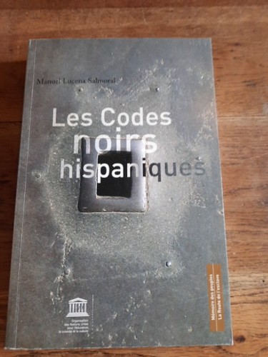 Portada del libro de LES CODES NOIRS HISPANIQUES