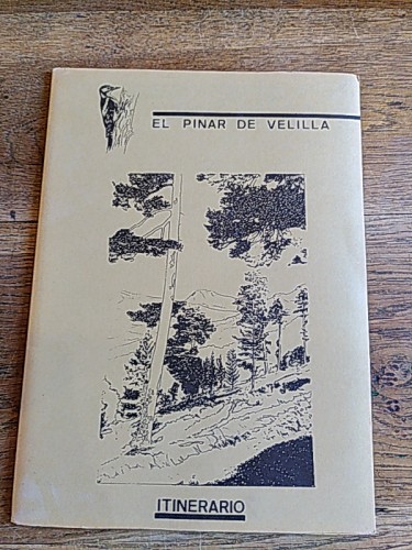 Portada del libro de EL PINAR DE VELILLA. ITINERARIO