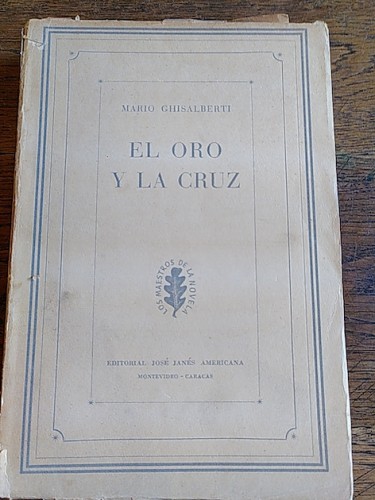 Portada del libro de EL ORO Y LA CRUZ