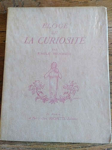 Portada del libro de ÉLOGE DE LA CURIOSITÉ