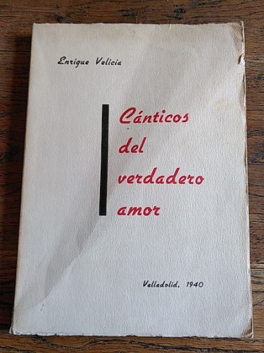 Portada del libro de CÁNTICOS DEL VERDADERO AMOR (dedicado)