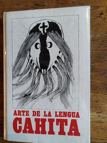 Portada del libro de ARTE DE LA LENGUA CAHITA